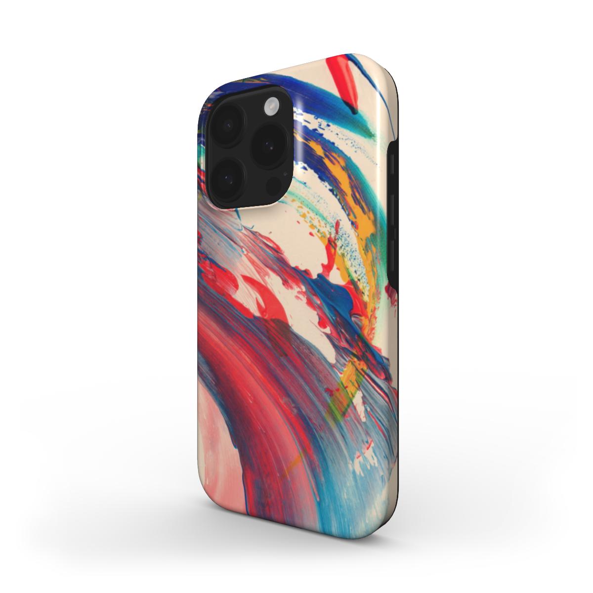 DualShell for iPhone 14/15/16 - Abstract Type-A
