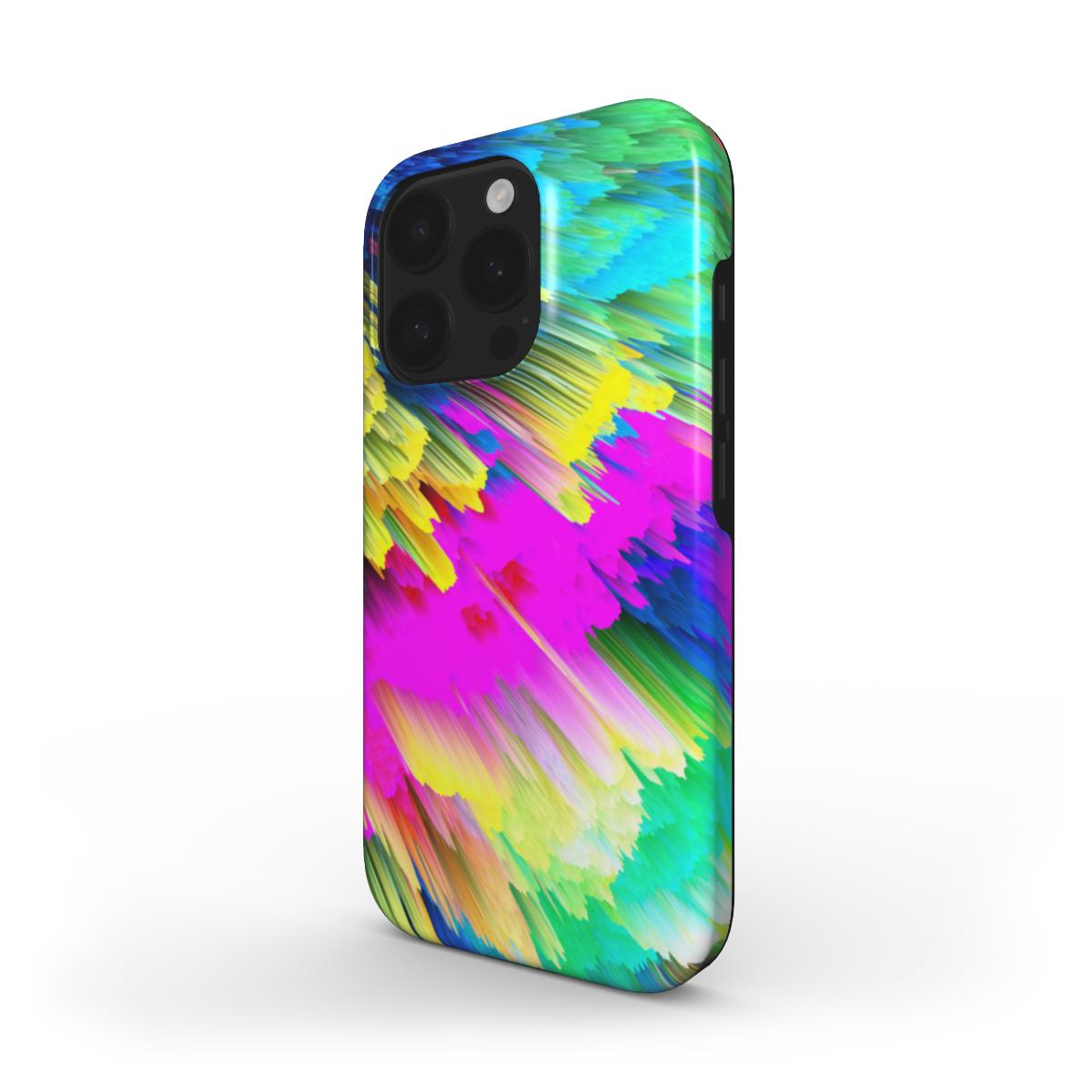 DualShell for iPhone 14/15/16 - Abstract Type-C