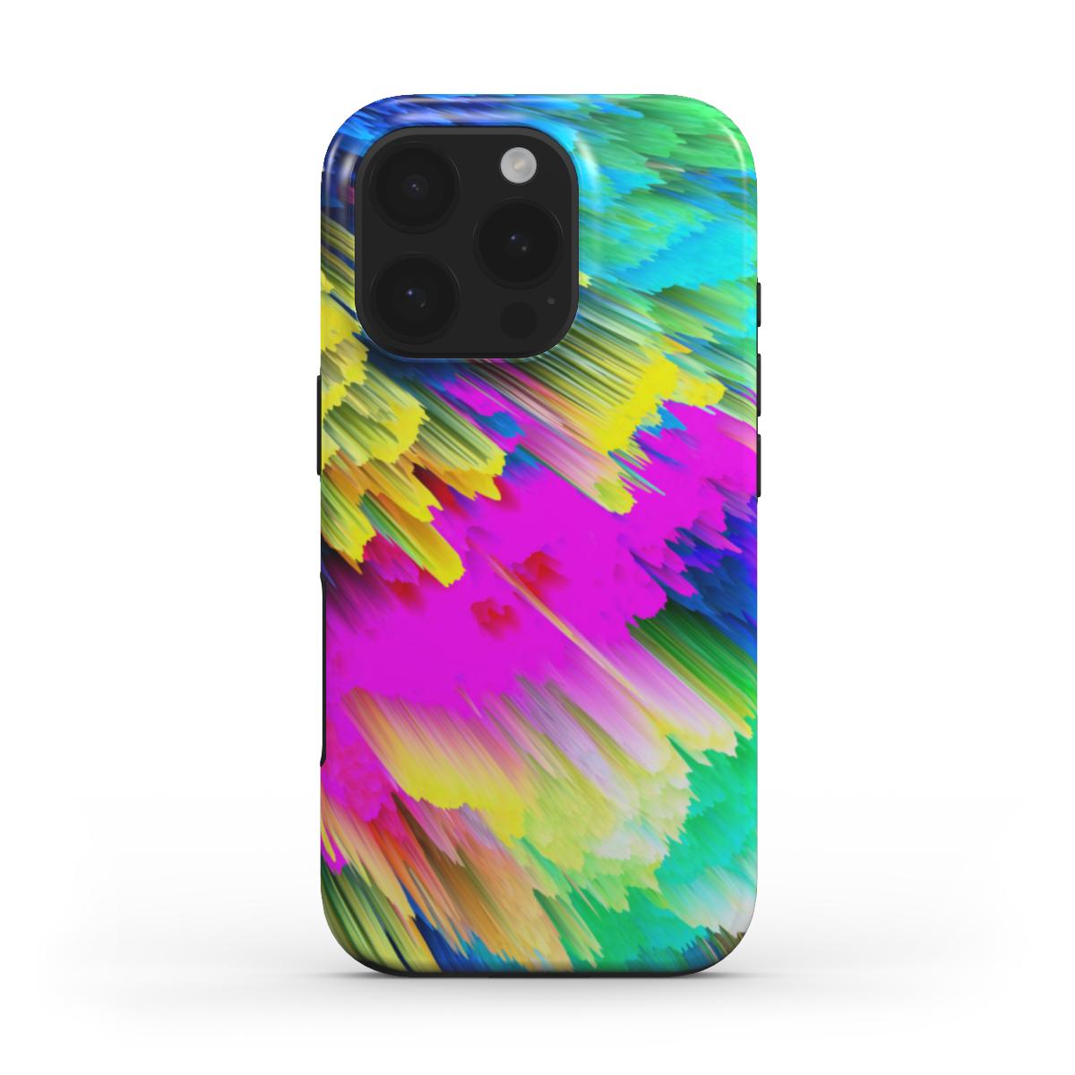 DualShell for iPhone 14/15/16 - Abstract Type-C