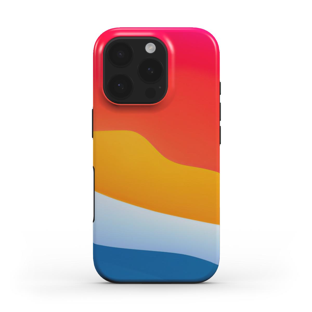 DualShell for iPhone 14/15/16 - Abstract Type-B